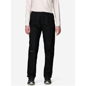 Marmot Youth XL PreCip Eco Pants Black Zip‎ Cuff 100% Nylon Waterproof Skiing